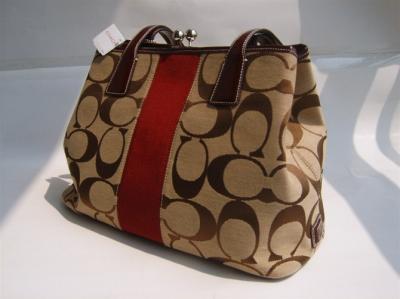 discount coach bags - 17424 burgundy